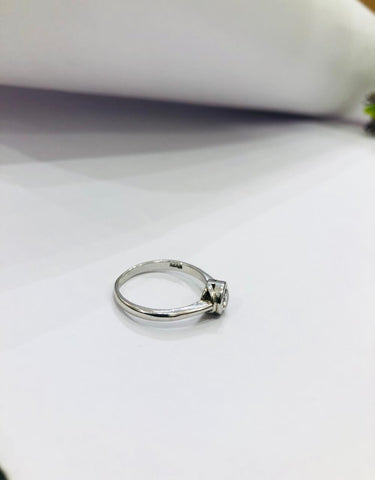 925 Silver Sleek Round Ring